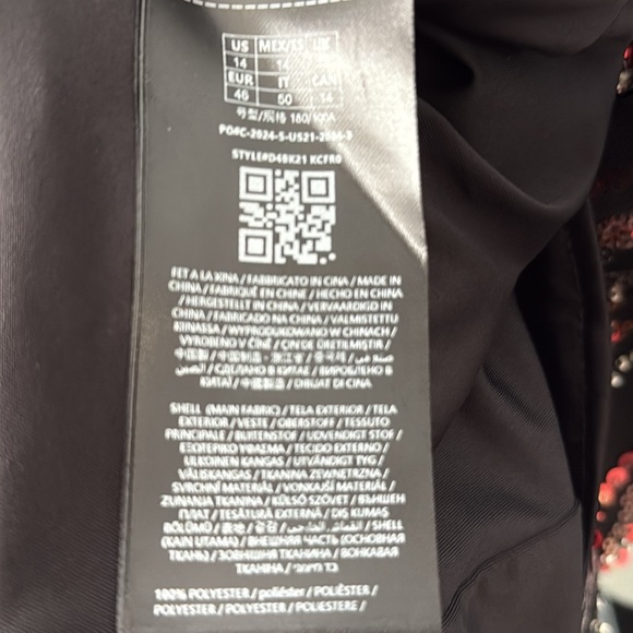 GUESS Taryn Sequined Side-Cutout Cocktail Sleeveless Dress Mesh Overlay 14 NWT - Picture 14 of 16